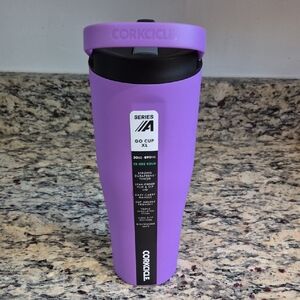 Corkcicle 30oz Go Cup XL In Varsity Purple